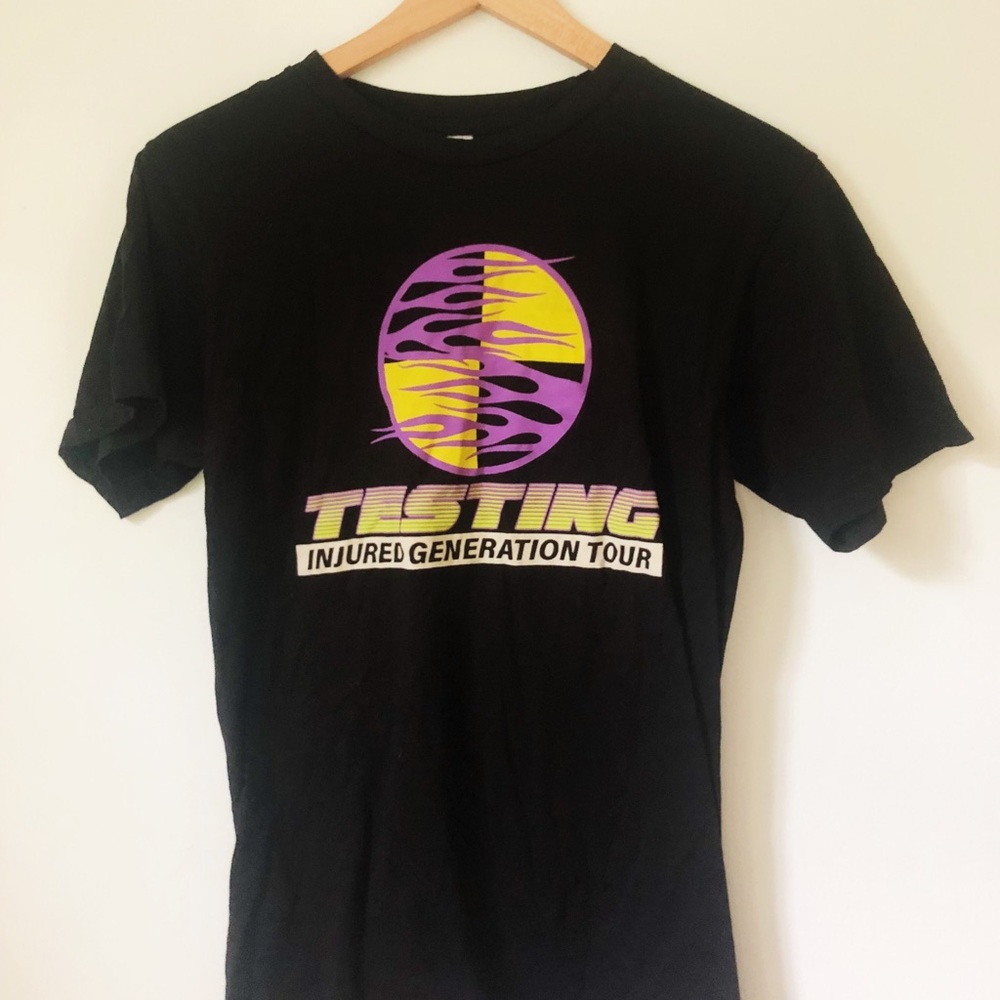 A$AP Rocky injured generation tour tee